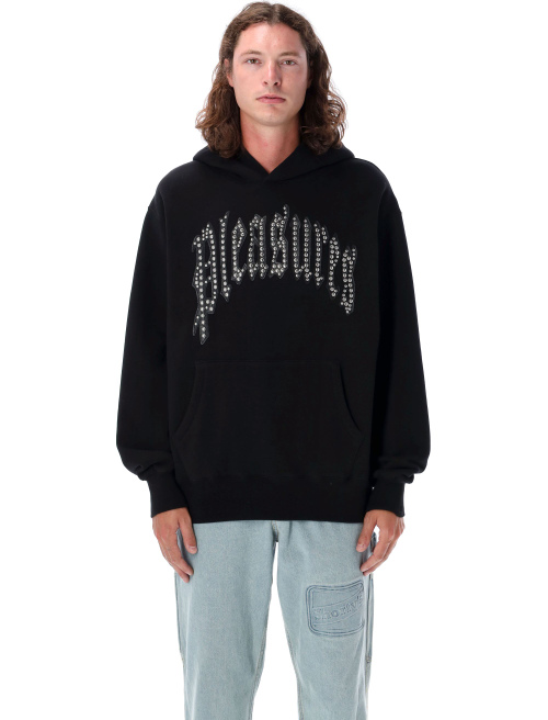 Twitch studded hoodie - Fleece | Spazio Pritelli