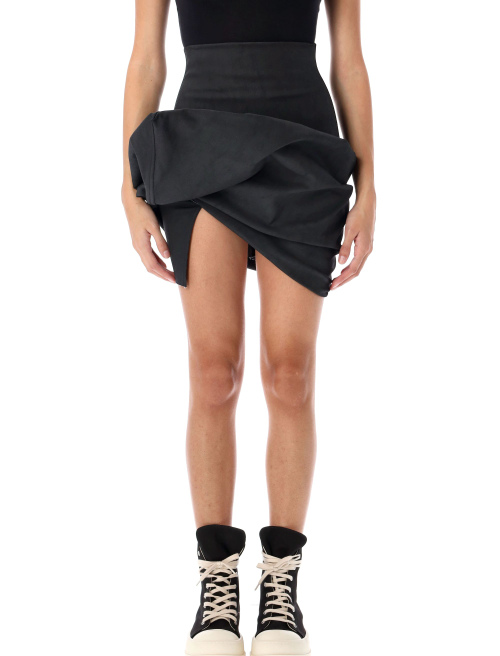 Porterville draped mini skirt - Apparel | Spazio Pritelli