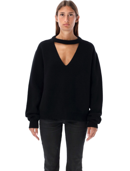 Eclipse V-neck knit - Knitwear | Spazio Pritelli