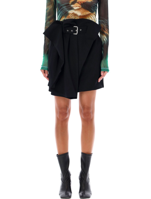 Fold over mini skirt - Sales | Spazio Pritelli