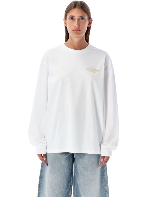 Future heavy jersey palm T-shirt - Fleece | Spazio Pritelli