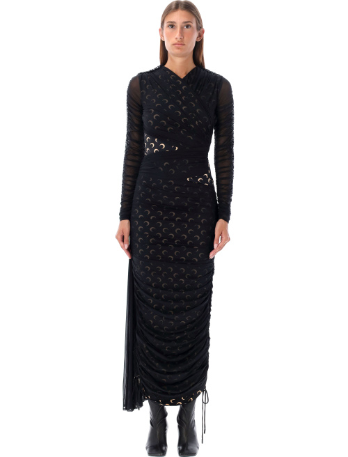 Draped midi dress - Clothing | Spazio Pritelli