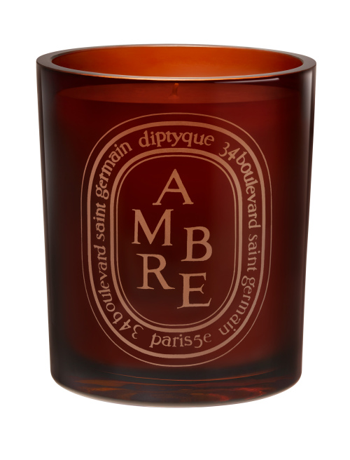 Ambre medium candle - Fragrance | Spazio Pritelli