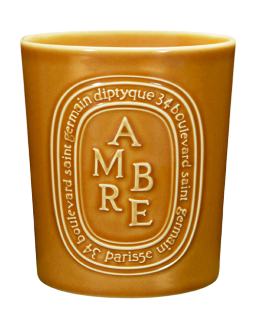 Ambre large candle - Fragrance | Spazio Pritelli