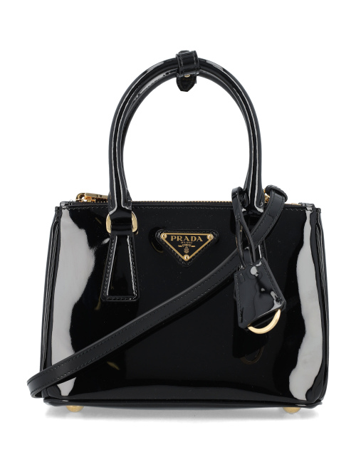 Galleria patent leather mini-bag - Designers | Spazio Pritelli