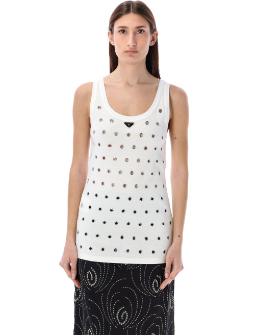 Grommets tank top - Designers | Spazio Pritelli