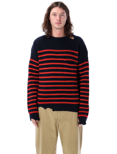 Striped fisherman jumper - Sales | Spazio Pritelli