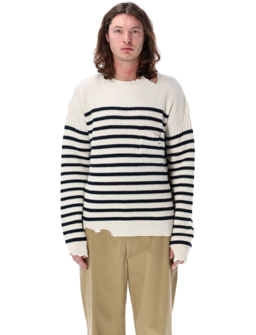 Striped fisherman jumper - Sales | Spazio Pritelli