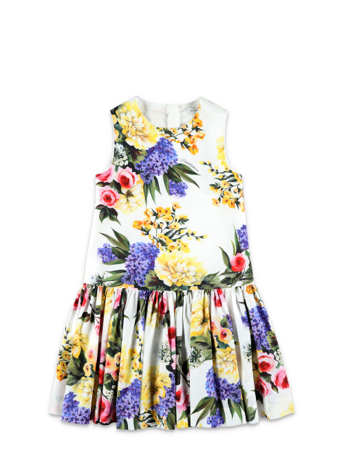 Print poplin mini dress - Kids | Spazio Pritelli