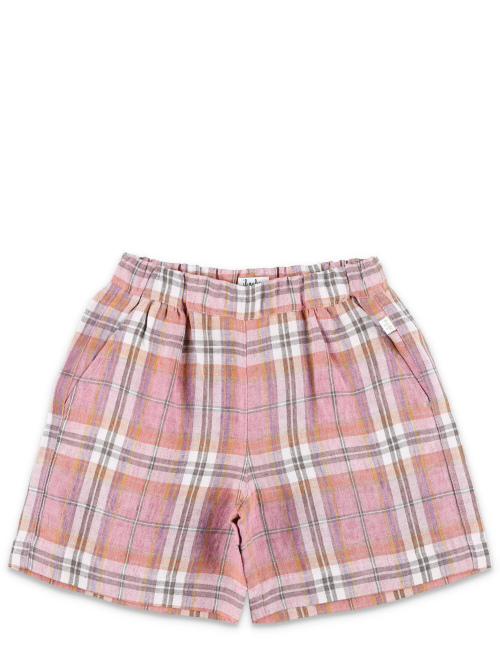 Plaid Shorts - Kids | Spazio Pritelli