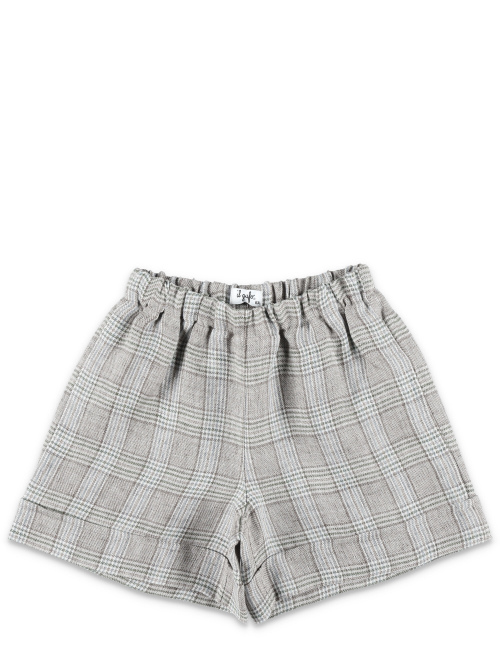 Plaid Shorts - Kids | Spazio Pritelli
