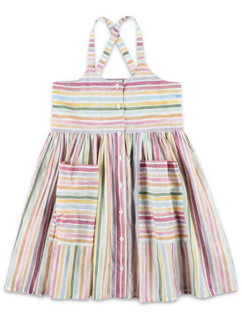 Striped dress - Girl Apparel | Spazio Pritelli