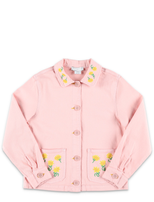 Sunflower embroidery denim jacket - Designers | Spazio Pritelli