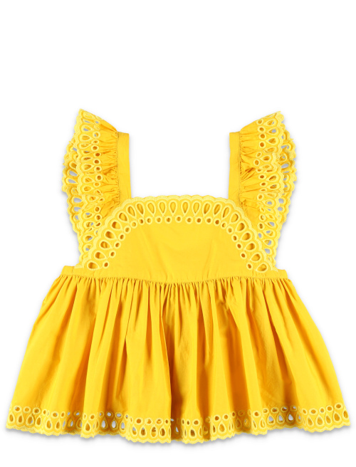 Broderie Anglaise sleeveless top - Designers | Spazio Pritelli