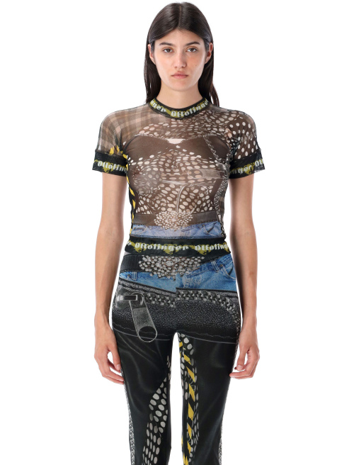 Mesh t-shirt - T-shirt | Spazio Pritelli