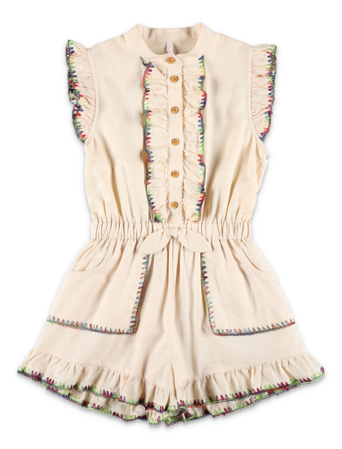 Kid - Lucky frill playsuit - Jumpsuit | Spazio Pritelli