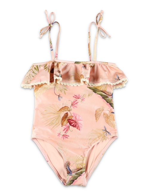 Rhiannon Trim Frill one piece - Girl Apparel | Spazio Pritelli