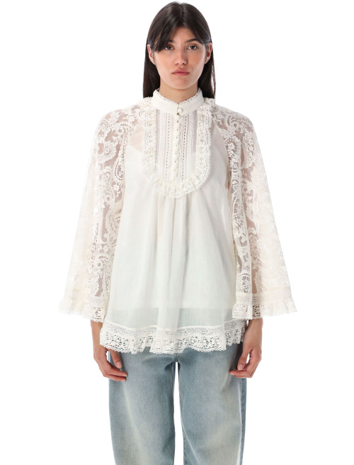 Ascension lace yok tunic - ZIMMERMANN | Spazio Pritelli