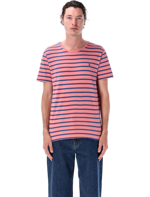 Custom slim fit striped jersey t-shirt - Short sleeve | Spazio Pritelli