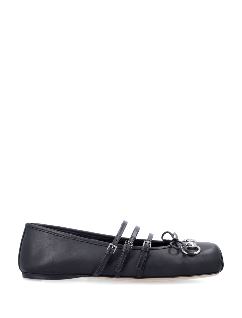 Horsebit nappa ballerina - GUCCI | Spazio Pritelli