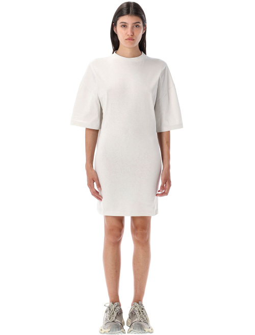 Semi fitted cotton t-shirt dress - Mini dress | Spazio Pritelli