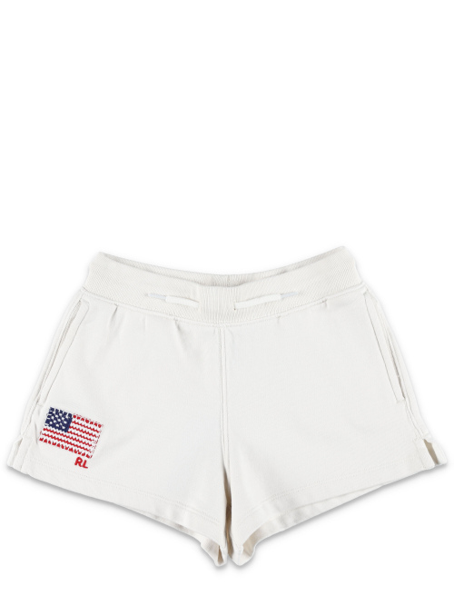 Kid - Flag french terry short - Shorts | Spazio Pritelli