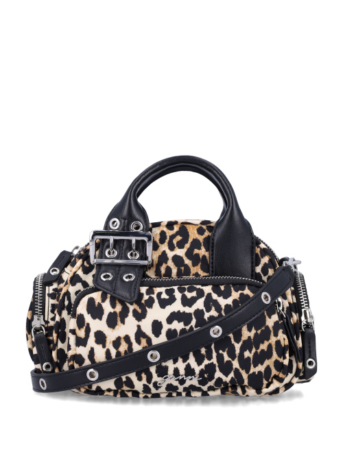 Leopard Mini Polochon bag - Wallet | Spazio Pritelli