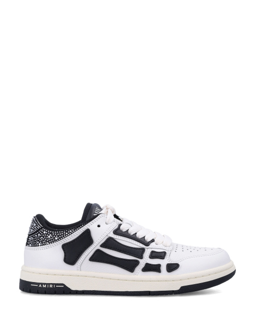 Crystal satin skel top low woman's sneakers - AMIRI | Spazio Pritelli