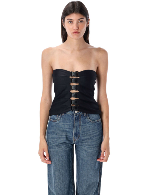 Multi buckle top - Top | Spazio Pritelli