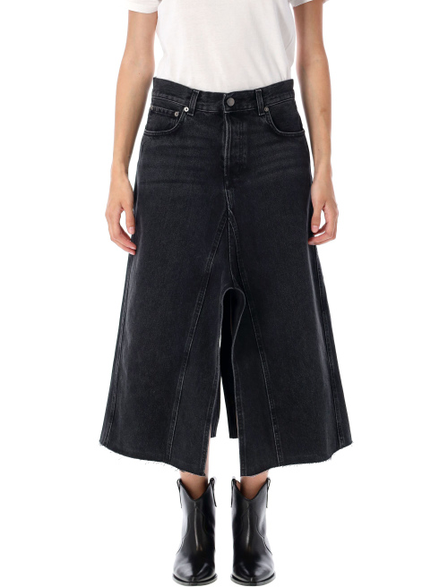 Stacy denim skirt - Midi skirt | Spazio Pritelli
