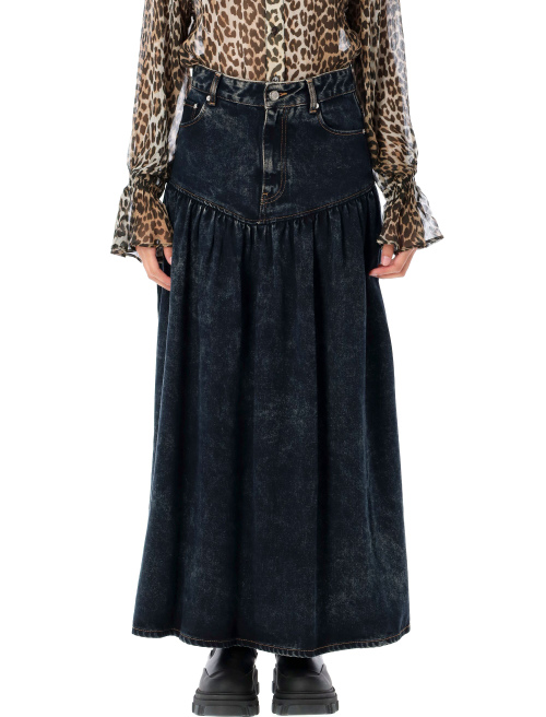 Washed denim skirt - Skirt | Spazio Pritelli