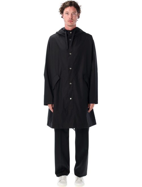 Cotton Logo parka - Outerwear | Spazio Pritelli