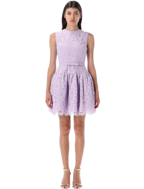 Lace sleeveless mini dress - Mini dress | Spazio Pritelli