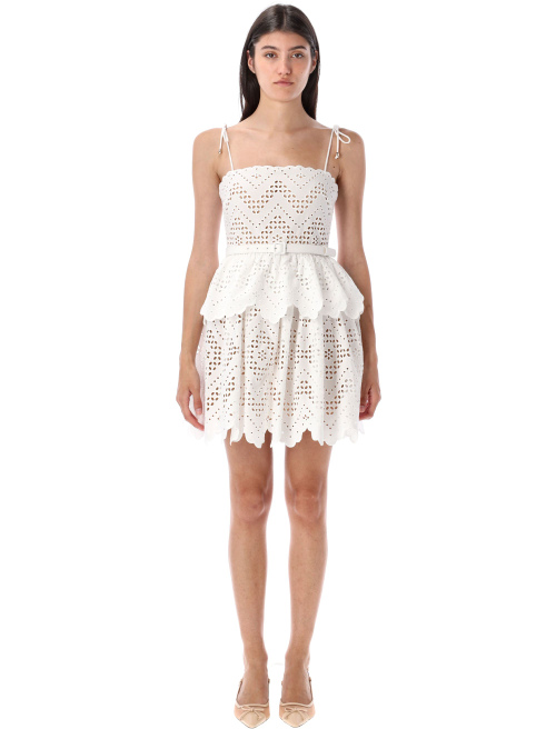 Broderie mini dress - Mini dress | Spazio Pritelli