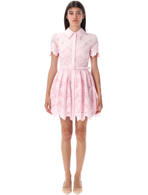 Broderie mini dress - Mini dress | Spazio Pritelli