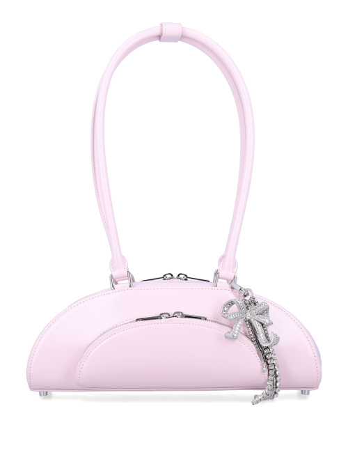 CURVED CHARM SHOULDER BAG - Bags | Spazio Pritelli
