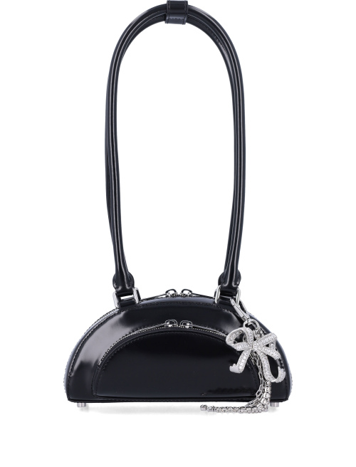 MINI CURVED CHARM SHOULDER BAG - Bags | Spazio Pritelli