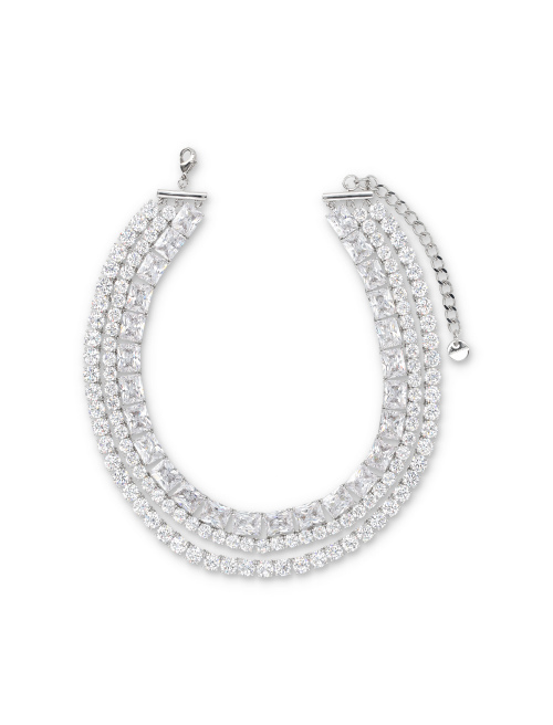 MULTI CRYSTAL CHOKER - Necklace | Spazio Pritelli