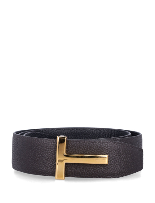 Grain leather icon belt - Accessories | Spazio Pritelli