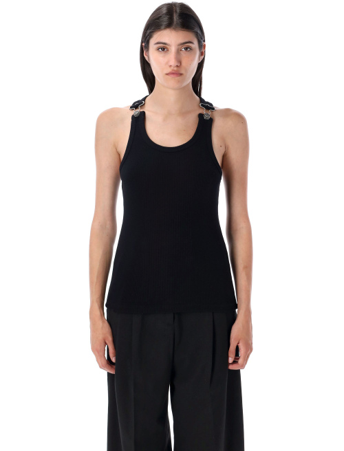 Overall buckle tank top - Top | Spazio Pritelli