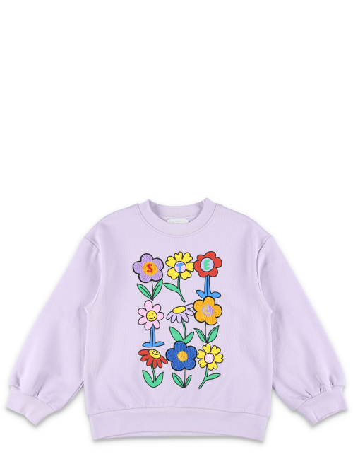 Kid - Flowers sweatshirt - Designers | Spazio Pritelli