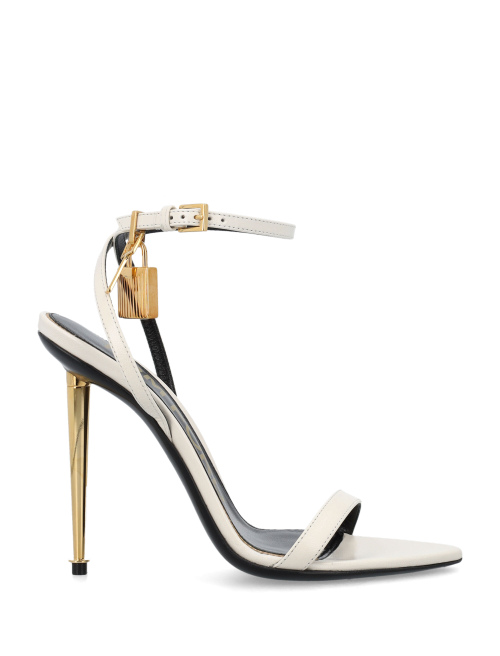 Padlock pointy naked sandal - Sandals | Spazio Pritelli