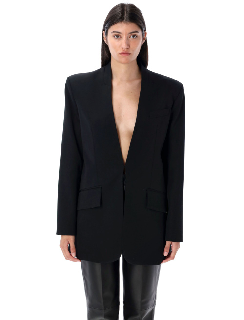 Wool gabardine jacket - Blazer | Spazio Pritelli