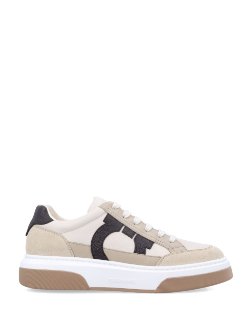 Gancini ornament low-top sneakers - New in | Spazio Pritelli