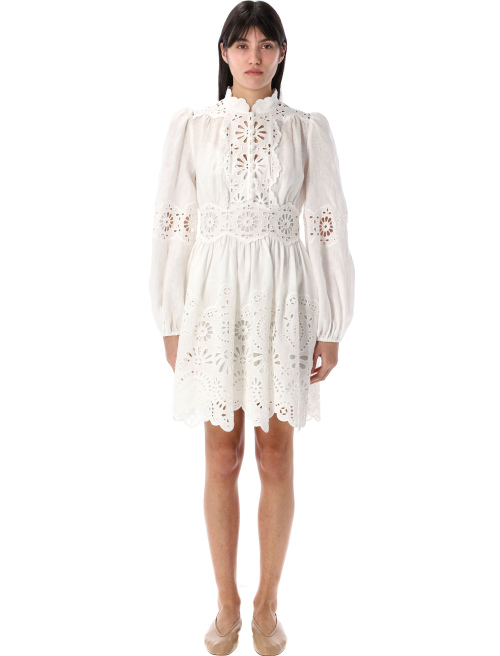 Acacia broderie mini dress - Apparel | Spazio Pritelli