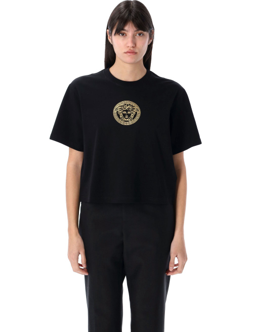 TSHIRT MEDUSA CROPPED - T-shirt | Spazio Pritelli