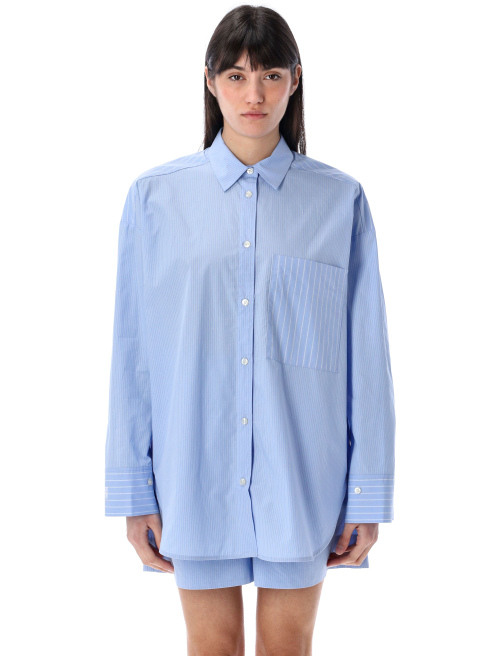 Derris organic cotton striped shirt - Shirt | Spazio Pritelli