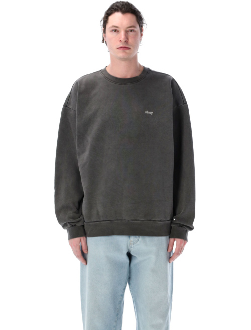 Lowercase pigment crewneck - Fleece | Spazio Pritelli