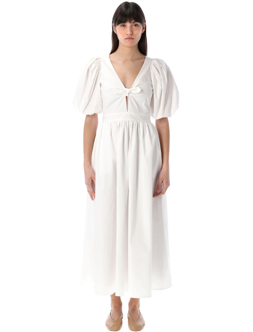 Puff Sleeve Midi dress - Dress | Spazio Pritelli