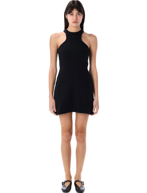 Contrast mini dress - Apparel | Spazio Pritelli